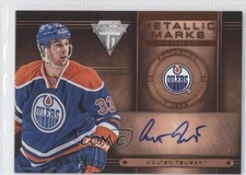 2013-14 Panini Titanium Metallic Marks Bronze Colten Teubert #MM-30 Auto 0a7
