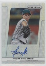 2013 Panini Prizm Auto Silver Prizm 2/25 Tommy Milone Tom Milone #TM Auto 0i9f