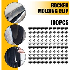 100x Molding Clips For Chevrolet Colorado Cruze Equinox Sonic Rocker Door