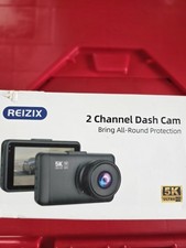 Reizix 2 Channel Dash Cam 3-inch IPS screen Open Box with Hardwire Kit Included