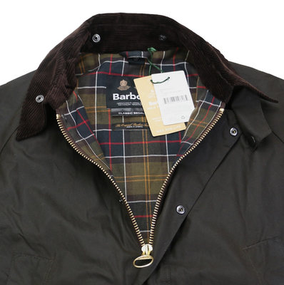BARBOUR Classic Bedale Waxed Jacket Men's Size 46/XL UK Made in