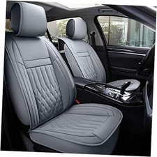 Car Seat Covers Full Set 5pcs with Waterproof 5 PCS Full Set Black-Grey