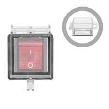 Switch Button Protectors Child-proof Guard Plastic Cover for Emergency