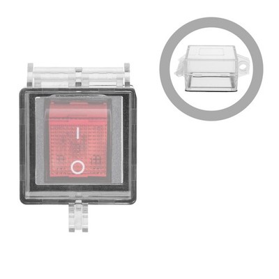 Switch Button Protectors Child-proof Guard Plastic Cover for Emergency