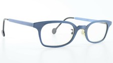 L.A. EYEWORKS Eyeglasses Model TOPEKA 422 Frame Blue Tortoise L.A.E. c1995