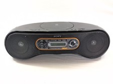 Sony Psyc ZS-SN10 CD/Radio Boombox. Pre-owned Tested No Cord Works on Battery