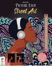 BRAND NEW Picture Etch Street Art Book Sealed by Hinkler Explore 