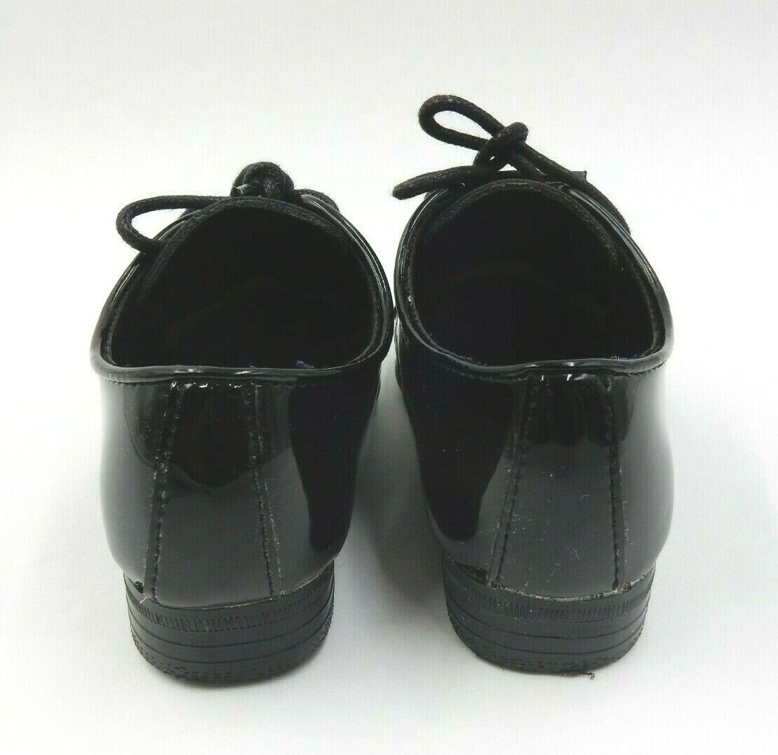 FREDERICO LEONE BLACK PATENT LEATHER TUXEDO DRESS SHOES ~ US  display picture 3