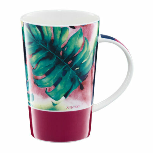 Tasse Douillette My Favourite Tea Par Könitz - Porcelaine, 420 Ml, Motif Thé Noir