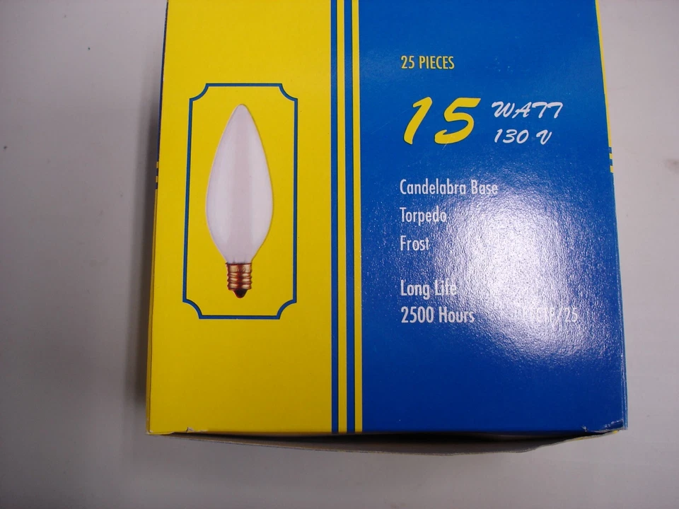 Box of 25 BULBRITE REPLACEMENT BULBS 15CTF/25/2 15W 120V - Image 4 of 4