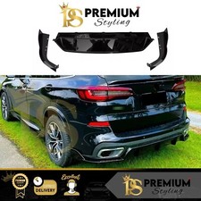 BMW X5 G05 Glanz Schwarz Heck Diffusor Lippe Volant Sto�stange M Sport Body Kit 2018+