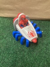 1995 McDonald's Happy Meal Toy Marvel Spiderman Web-Runner Spiderleg Car Toy