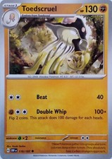 119/197 TOEDSCRUEL | UNCOMMON | OBSIDIAN FLAMES POKEMON CARD