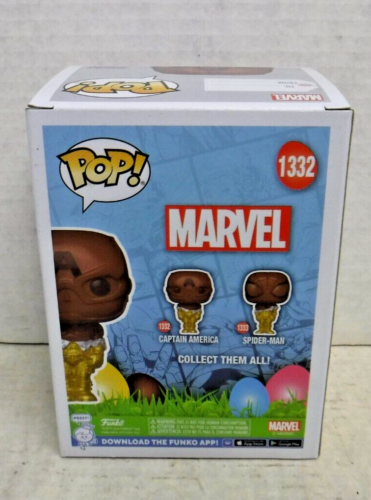 Funko POP! Captain America Easter Marvel #1332 Figure 022525AST | eBay
