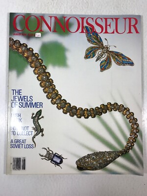 Connoisseur Magazine August 1984: The Jewels of Summer, Lush Batik, Soviet Loss