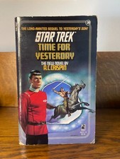 Star Trek: Time For Yesterday. Inscribed by A.C. Crispin. 1988.