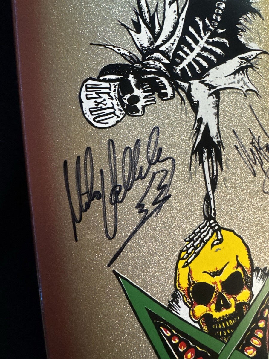 UBER RARE SIGNED Mike Vallely Suicidal Muir Dogtown Skateboard