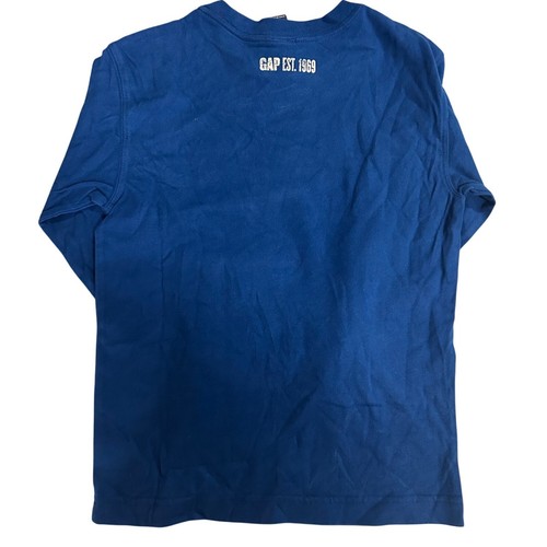 Gap Kids Long Sleeve Cotton T-Shirt Downhill #27 NWT - Picture 4 of 5
