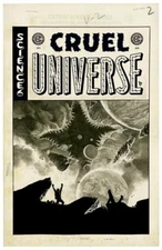 EC CRUEL UNIVERSE #1 (OF 5) CVR G INC 1:20 BLACK & WHITE VAR - NOW SHIPPING