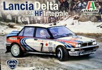 Lancia Delta Hf Ungeschnitten - Italeri Kit 1:24 3658