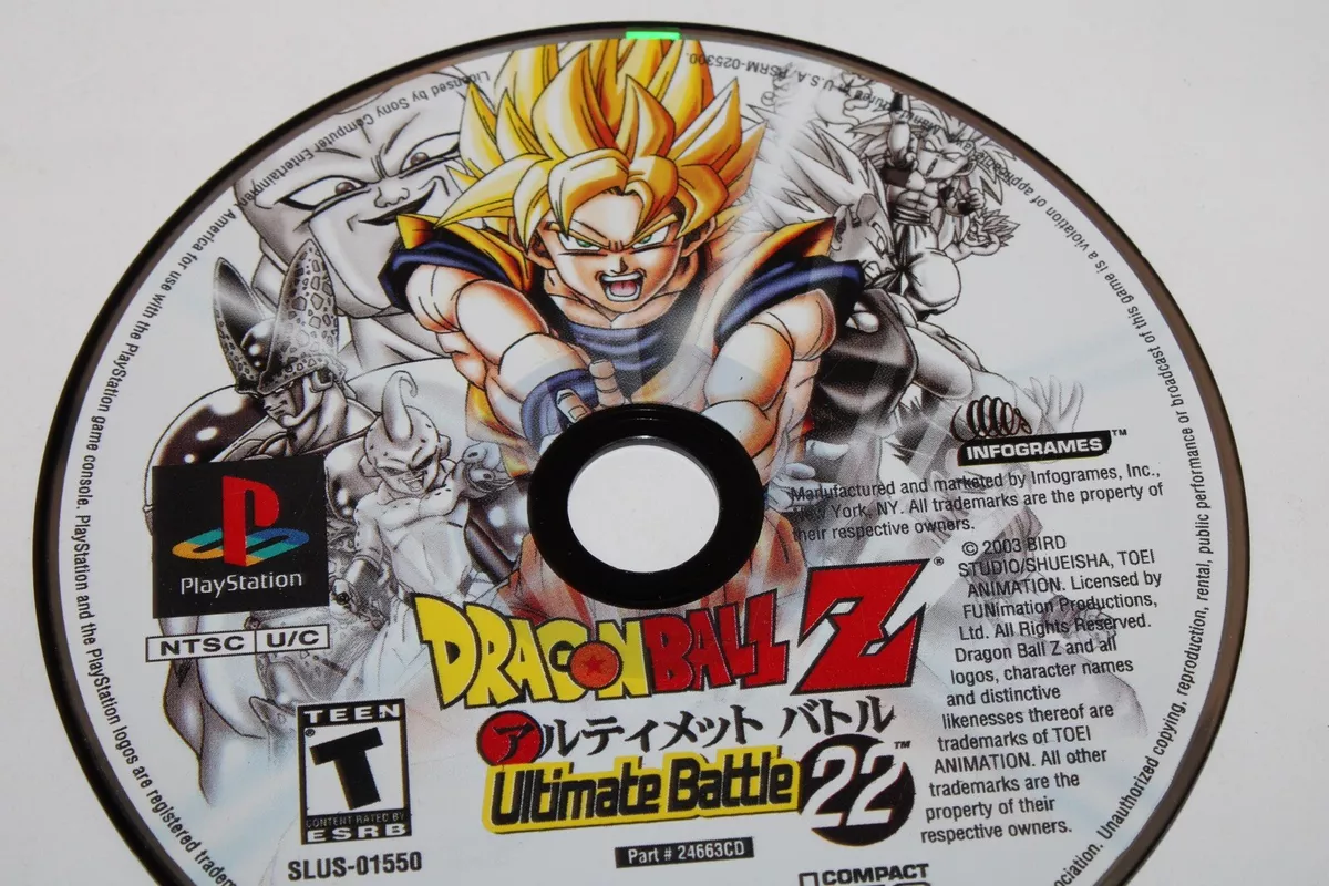 Dragon Ball Z - Ultimate Battle 22 ROM (ISO) Download for Sony Playstation  / PSX 