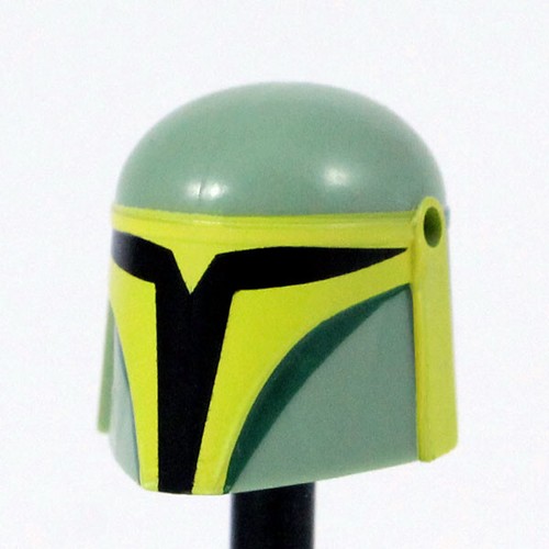 Clone Army Customs MANDALORIAN HELMET for SW Minifigures -Pick Color!- - Afbeelding 12 van 33