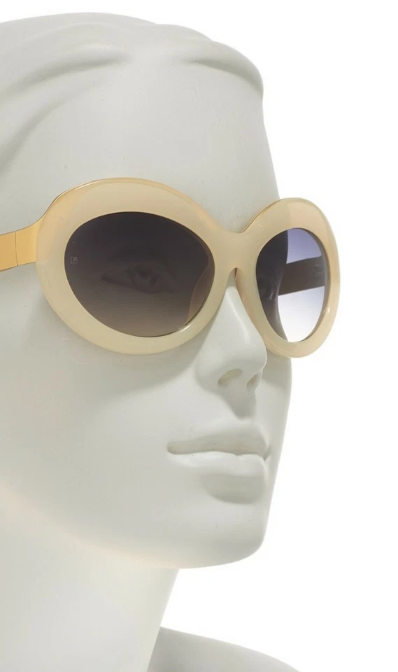 Gafas de sol Linda Farrow redondas/ovaladas para mujer LFL340C1-SUNE Foto 3 de 4