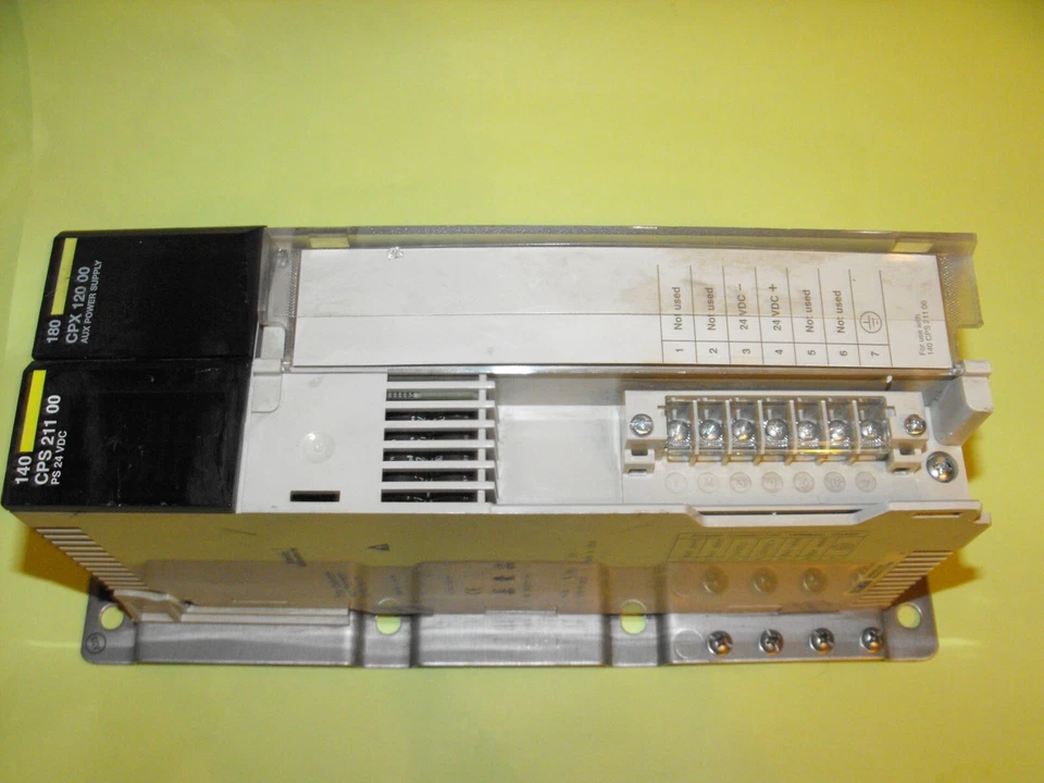 Schneider Modicon Quantum 140CPS21100+180XCA72800.CPS21100+CPX12000.USED - Image 2 of 4