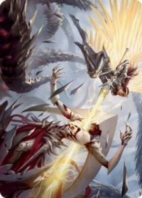 MTG March of the Machine Art Series - Elspeth's Smite 5/81