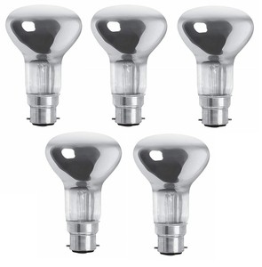 R63 Light Bulbs 40w Watt B22 BC Bayonet Fit Clear Reflector Spotlight