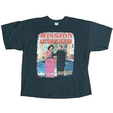 Vintage President Barack Obama Shirt White House T-Shirt Mens 2XL Y2K Michelle