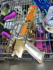 Space Pistol Laser Gun Weina Vintage Golden