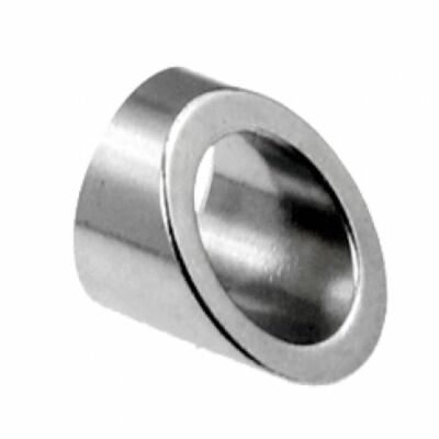 Edelstahl Schrägscheibe 8 mm / 35 Grad Geländer Pfostenscheibe 