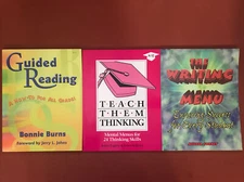 3 Book Bundle: Teaching Books Writing Menu, Teach Them Thinking & Guided Reading