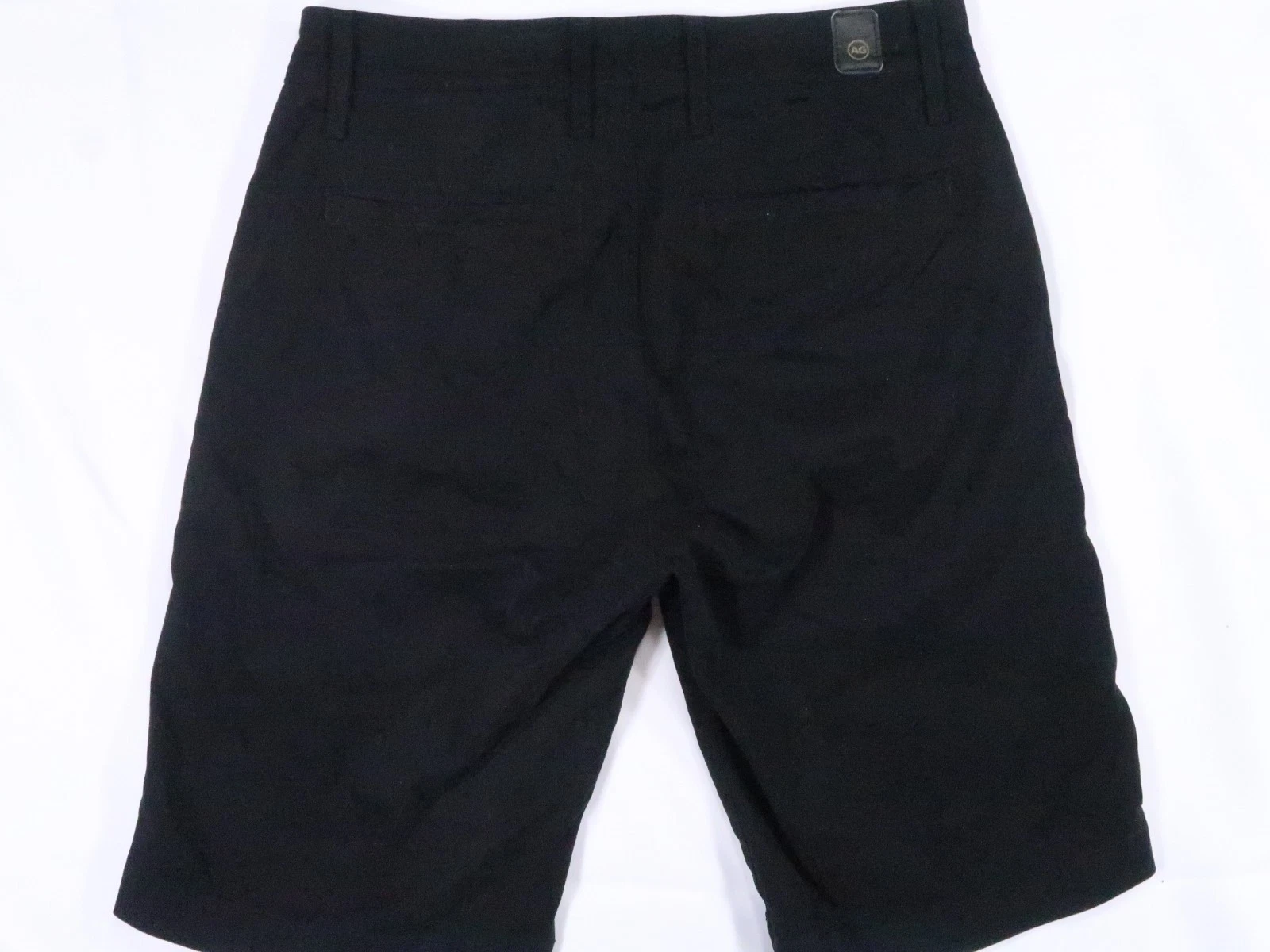 AG Adriano Goldschmied Griffin Short relaxed 10" SULFUR 29 R STRETCH Super Black