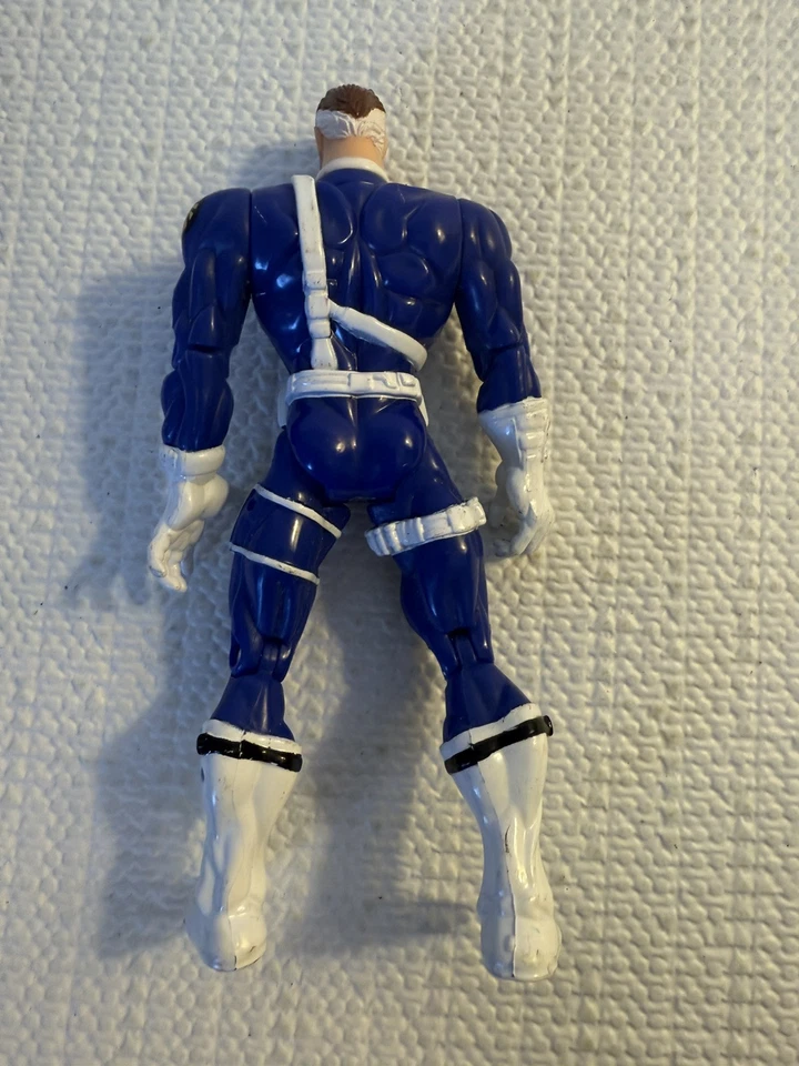 Spider-Man The Animated Series NICK FURY 1995 ToyBiz 5" Vtg Action Figure Marvel - Image 3 of 4