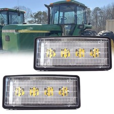 2PCS LED Cab Lights Work Lamps For John Deere 4039T, 4045D, 4045T, 6059T, 6068D