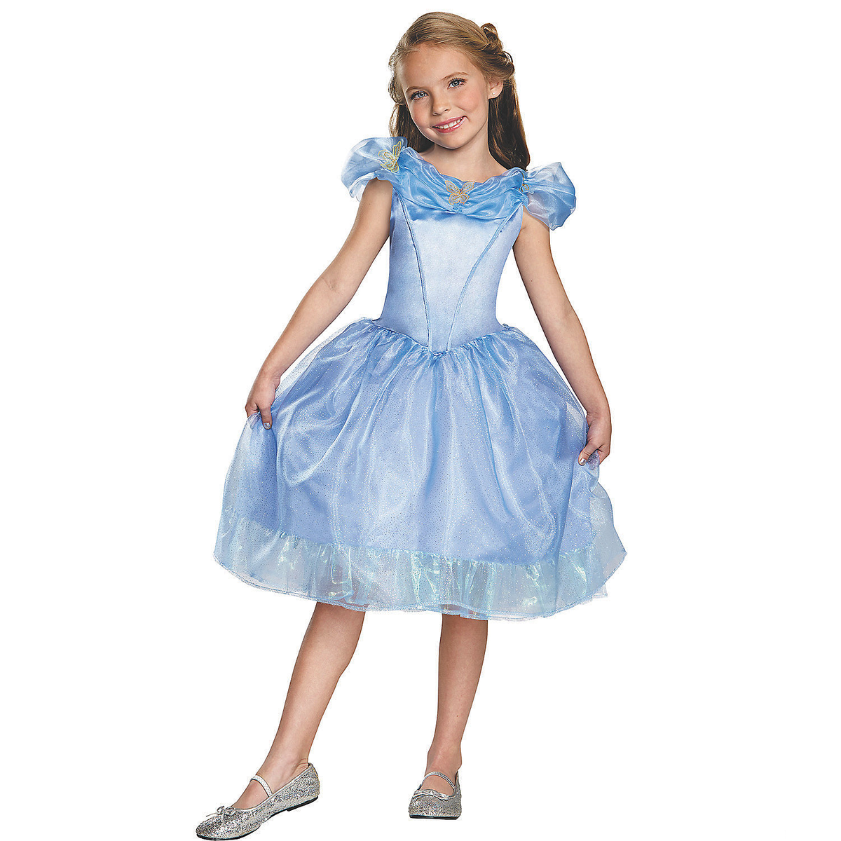 Girls Disney Princess Cinderella 2015 Movie Costume Dress Child Medium 7 8  for sale online | eBay