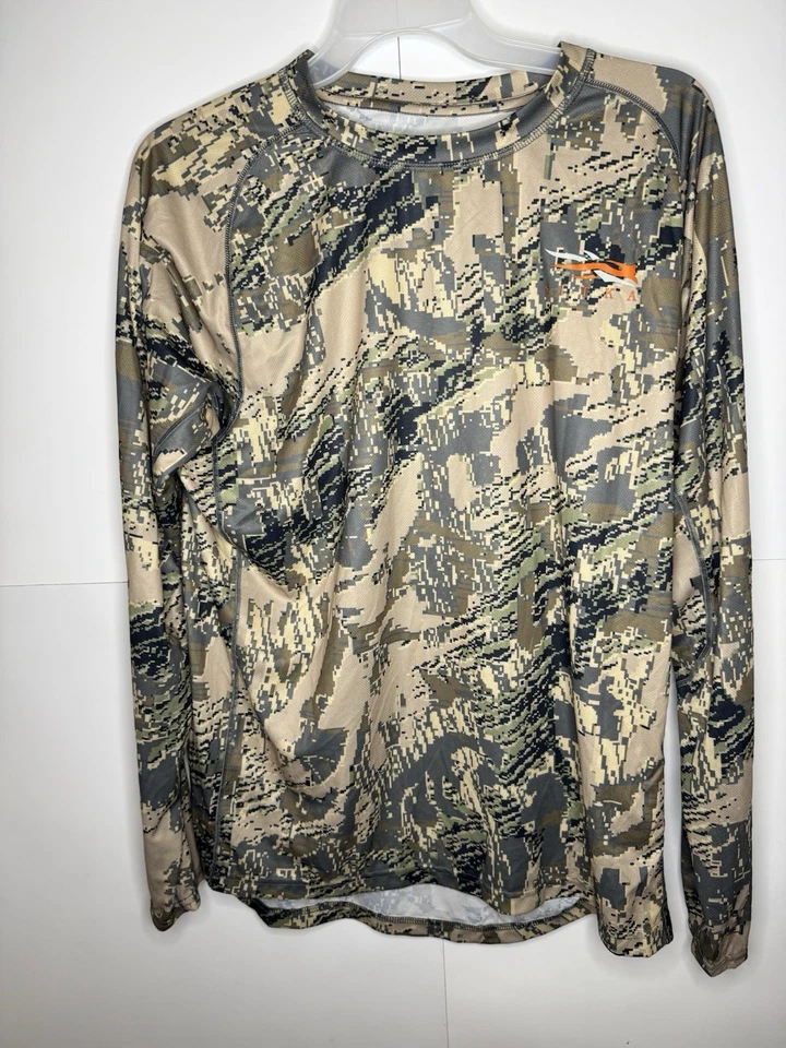 Sitka Gear Core Lightweight Crew LS Shirt Optifade Subalpine Men’s Large Tall 10 - Image 2 of 4