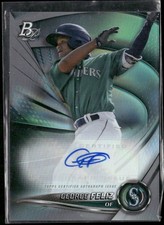 2022 Bowman Platinum #TOP-77 George Feliz Top Prospect Autograph