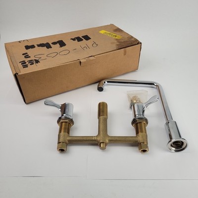 Elkay LKD2432C Faucet, Max Flow Rate:2.2, GPM/ 8.3, L/min At 60 PSIG, Chrome