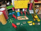 MARX VINTAGE 1950s FARM PLAYSET BARN, SILOS, Accessory's & Parts
