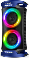 Large Party Bluetooth Speaker, 260W Peak Powerful Loud Sound with Deep Bass, 15H