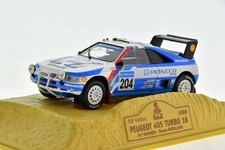 PEUGEOT 405 Turbo 16 #204 Vatanen/Berglund DAKAR 1989 1/43 NOREV
