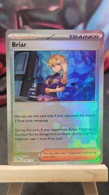 Briar Poke Ball 100/131 Holo PRE SV: Prismatic Evolutions Uncommon NM-MP