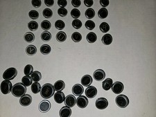 COMPLETE SET OF 49 ROYAL VINTAGE TYPEWRITER KEYS FLAT BACK CLEAN JEWELRY CRAFTS thumbnail