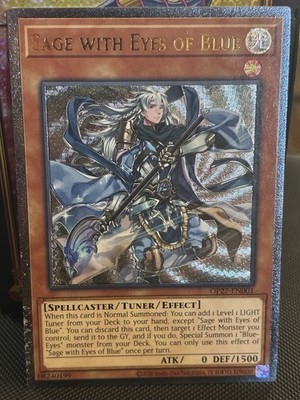Yugioh! Sage With Eyes Of Blue (UTR) OP27-EN001 OTS Pack 27 Ultimate Rare NM
