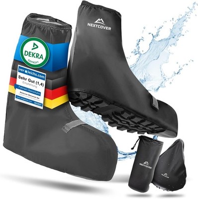 NEXTCOVER Schuhüberzieher wasserdicht Fahrrad Überschuhe Regenschutz Regen