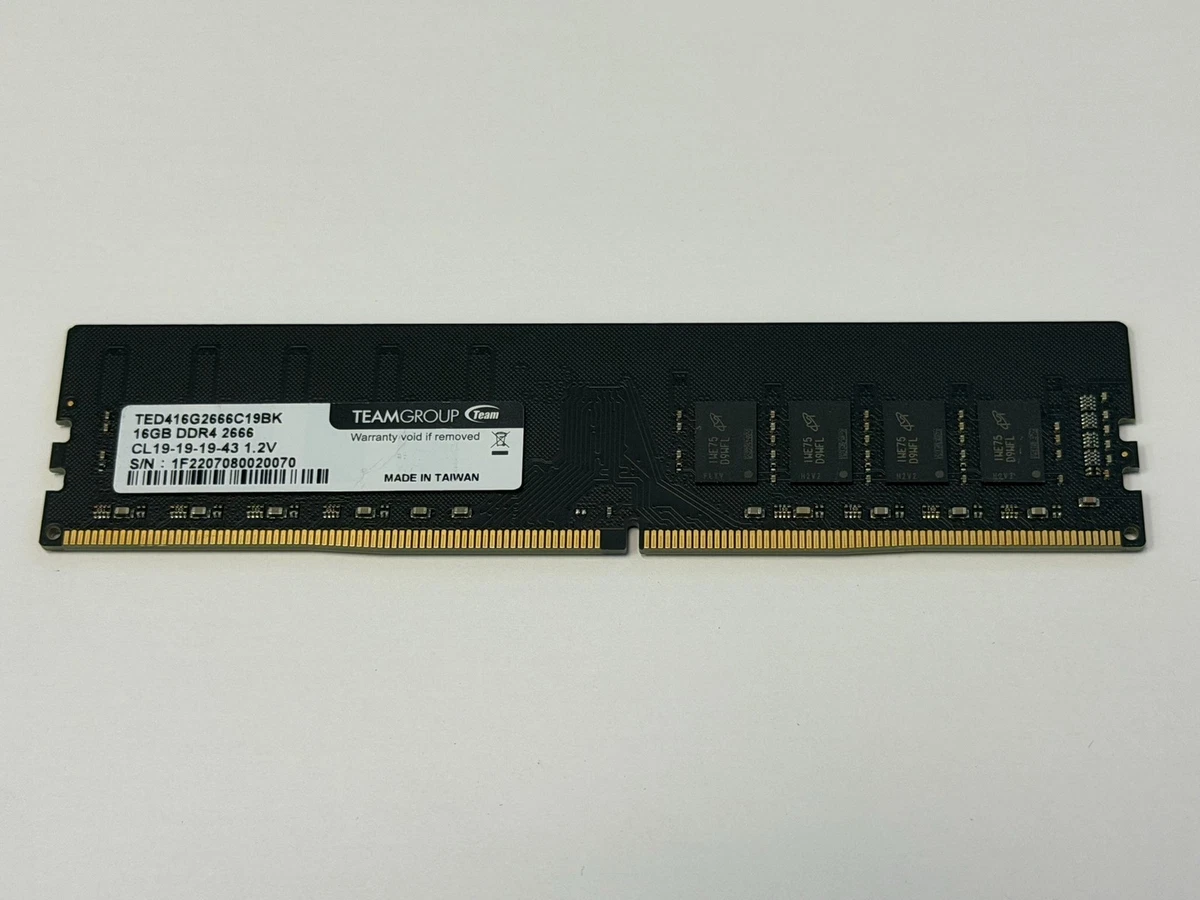 Team Group PC4-21300 (DDR4-2666) Bus Speed DDR4 SDRAM Memory (RAM