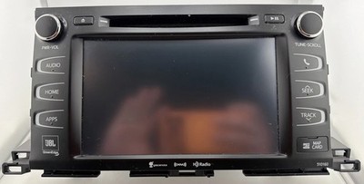 OEM 2014-2019 Toyota Highlander JBL Navigation GPS Stereo 86100 OE281 Gracenote